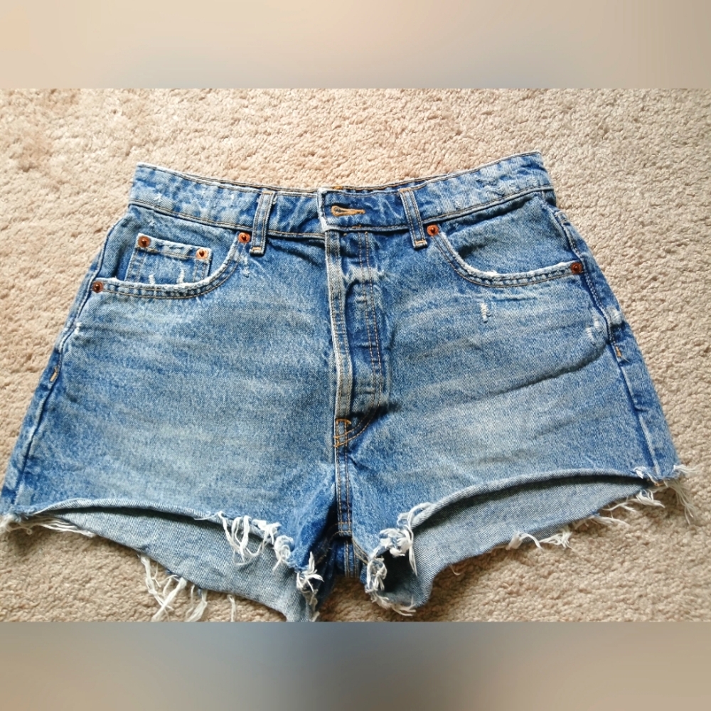 Zara Denim Shorts Size 6